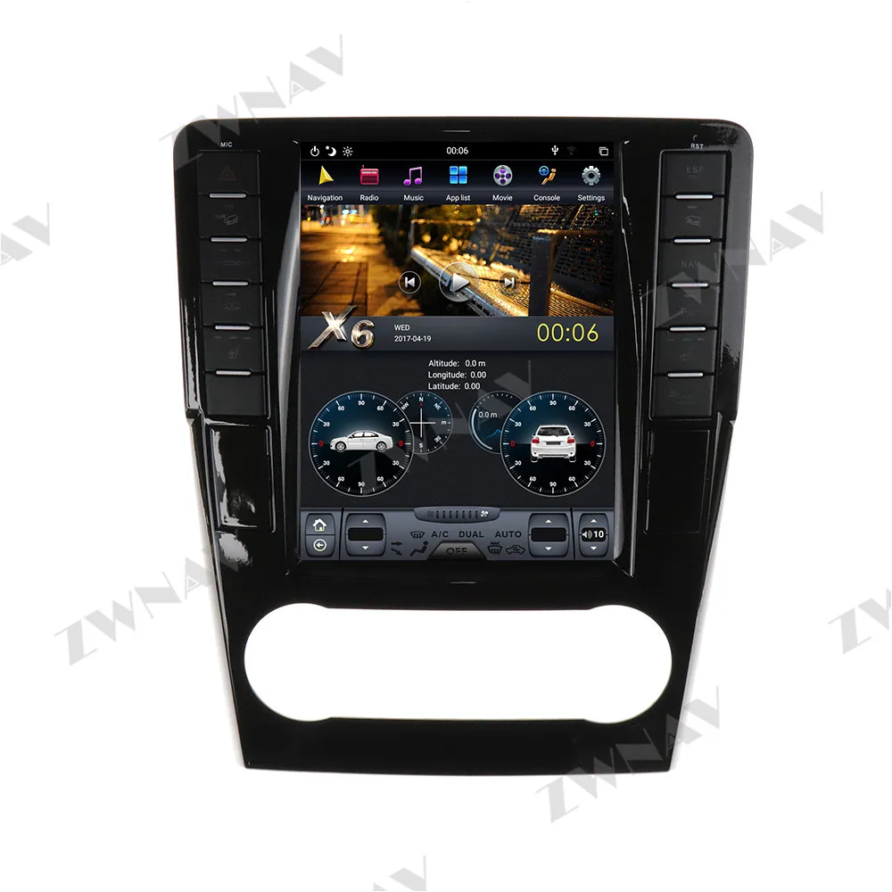 Автомобильный GPS навигатор Tesla вертикальный экран Android 9 0 для Mercedes Benz ML W164 W300 ML350 ML450