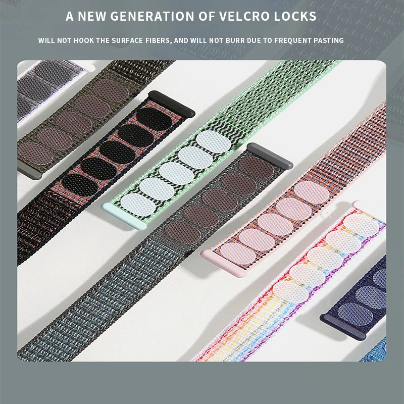 

13colour Camouflage nylon straps for xiaomi mi band 5/4/3 smart watch band mi5 mi4 mi3 replacement watchband Nylon velcro strap