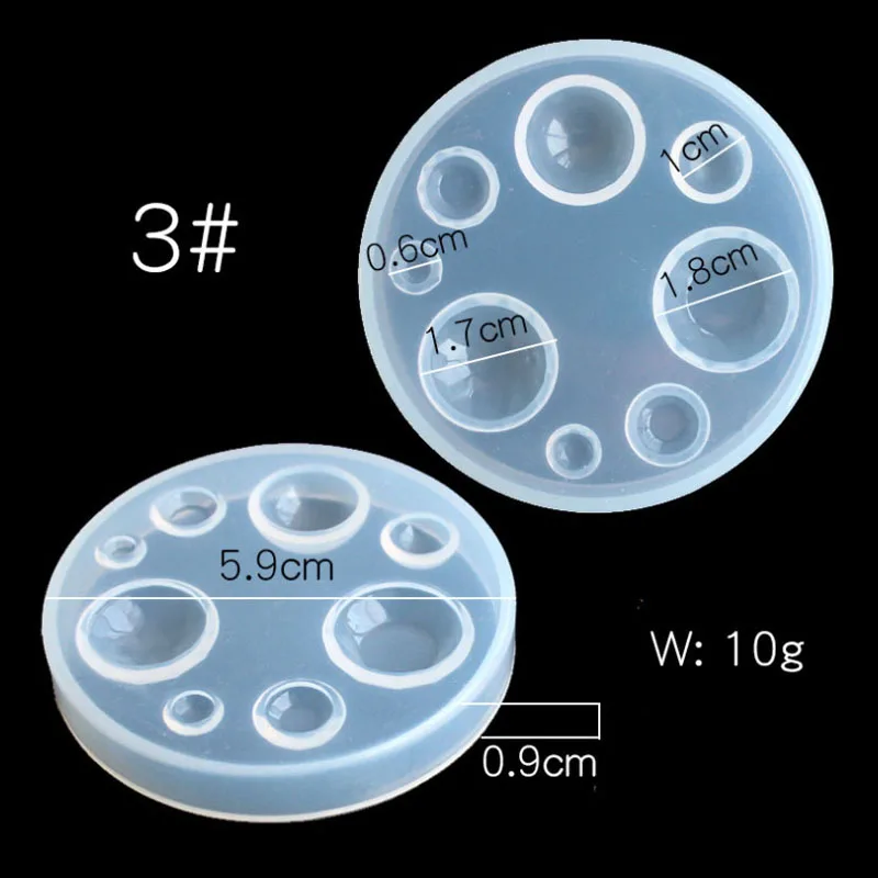 

Силиконовые формы для сережек Aouke