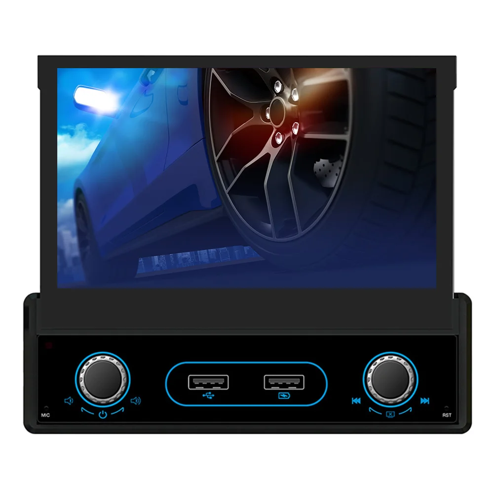 

Головное устройство GPS для Android 10.0 фотомагнитола Bluetooth-совместимый автомобильный интеллектуальный инструмент системы