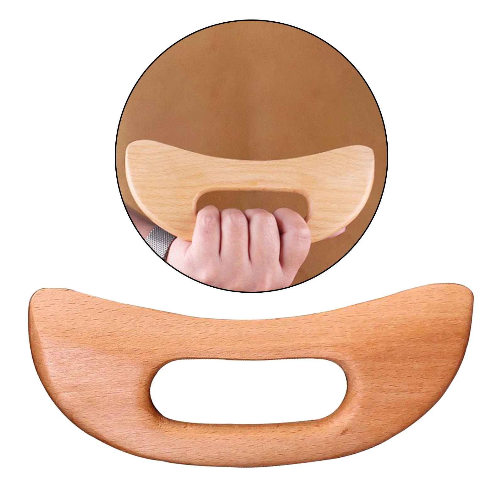 

Beech Gua Sha Massage Tool Massager for Release Back Arm Shoulder Guasha Massage Board Gua Sha Scraper Body Massage Therapy Tool