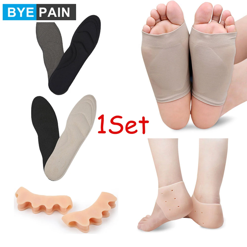 BYEPAIN 1 комплект массажные стельки для ухода за ногами высоких каблуков
