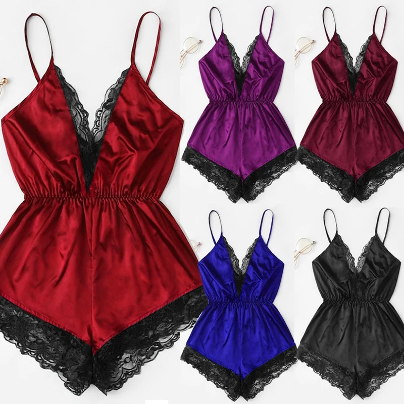 Sexy Bra Sleepwear Set Women