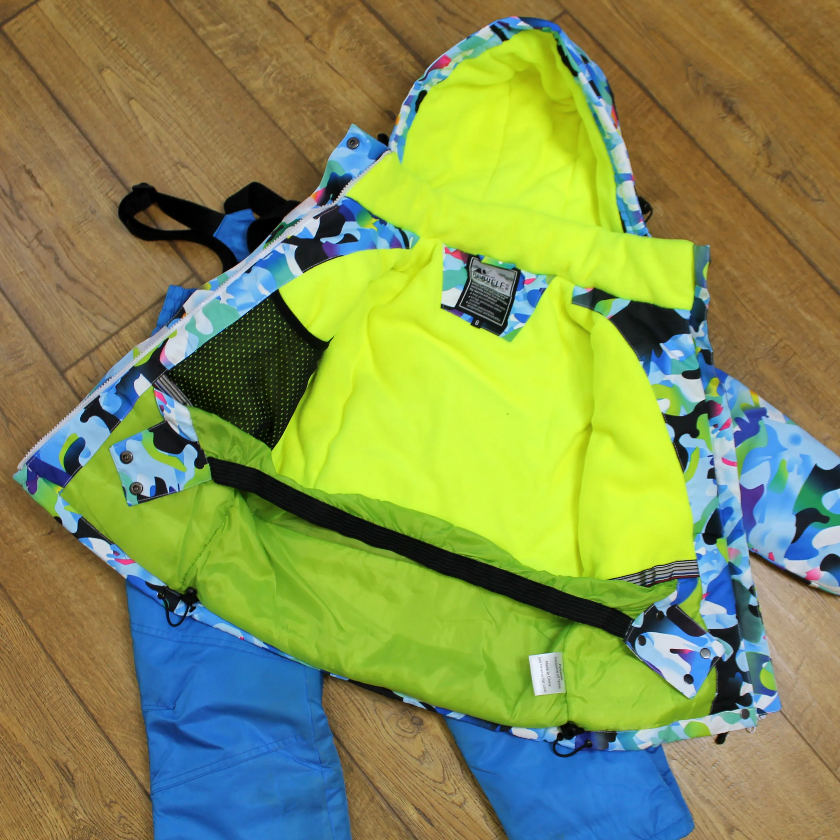 

Kids Ski Suit Children Waterproof Windproof Winter -30c Warm Snow Suit Girls and Boys Skiing and Snowboarding Jacket and Pants