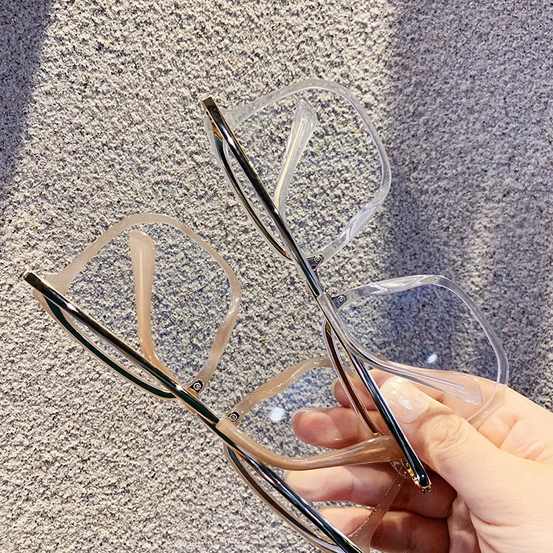 VWKTUUN оправа для очков квадратные оправы женщин и мужчин Крупногабаритные при