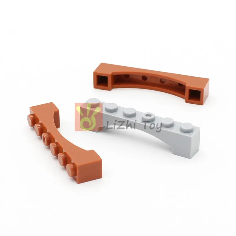 Кубики MOC 92950 свод кирпича 1x6 приподнятая АРКА сделай сам развивающие блочные