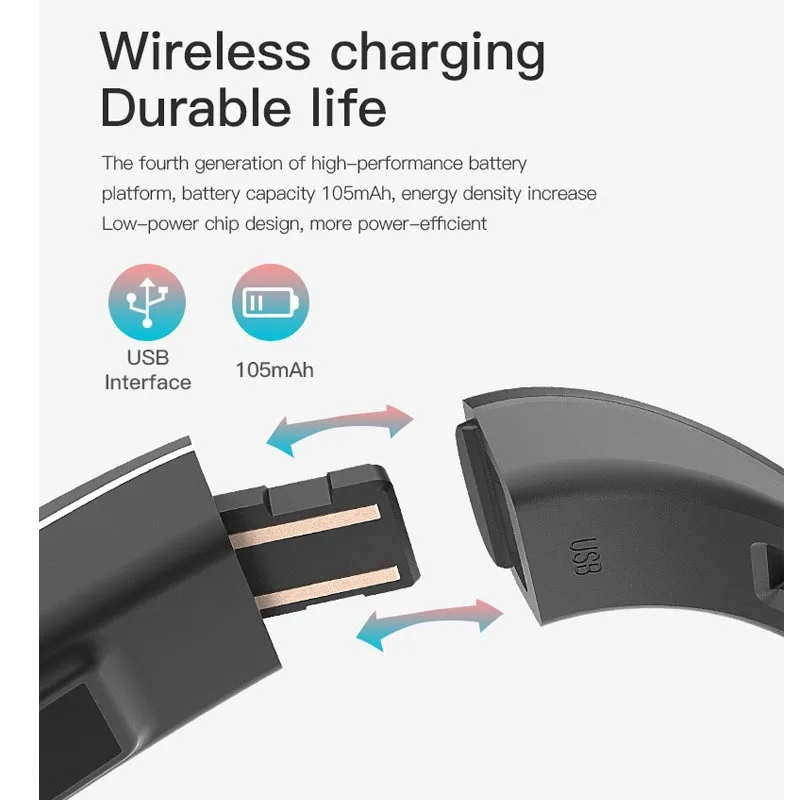 Смарт браслет Greentiger M2 Pro фитнес трекер пульсометр смарт Bluetooth музыка секундомер VS