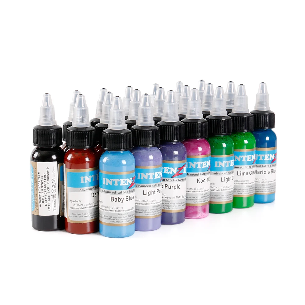 Тату чернила цвета 30 мл 1 унция тату пигментные набор 14 цветов для тела арт U PICK