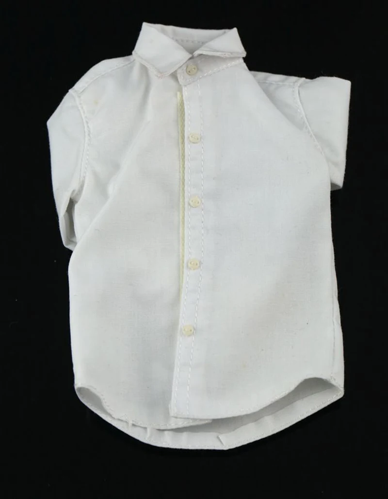 1/6 масштаб мужские белые рубашки модели для 12 дюймов фигуры тела | Игрушки и хобби