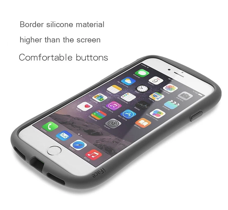 Чехол iFace PC для iphone 11 pro XS Max 6 S 7 8 Plus X XR Матовый Жесткий чехол с защитой от падения |