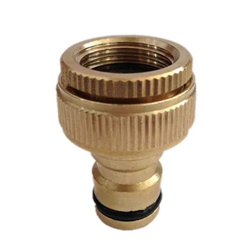 

1/2" 3/4" Brass Garden Tap Hose Aipe Connector Quick Release Hosepipe Hose Lock 1PCS