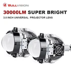 3,0 светодиодный мовые Bi светодиодные линзы для проектора, Лампа H1 9005 9006 H4 H7, лампа для фар 100 Вт лм, Модифицированная линза ближнегодальнего света для стайлинга автомобиля