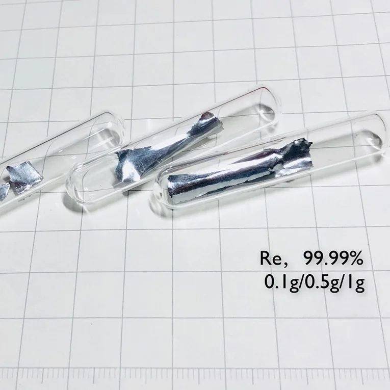 Rhenium металлический фольги лист 0 1 г/0 5 г/1 г/Re элемент 75 образца|Магнитные