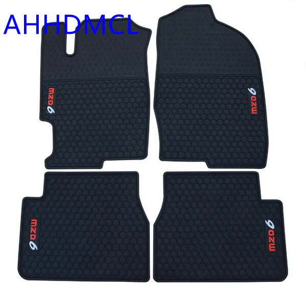 Автомобильные резиновые коврики Нескользящие накладки для ножек Mazda 6 2009 2010 2011 2012