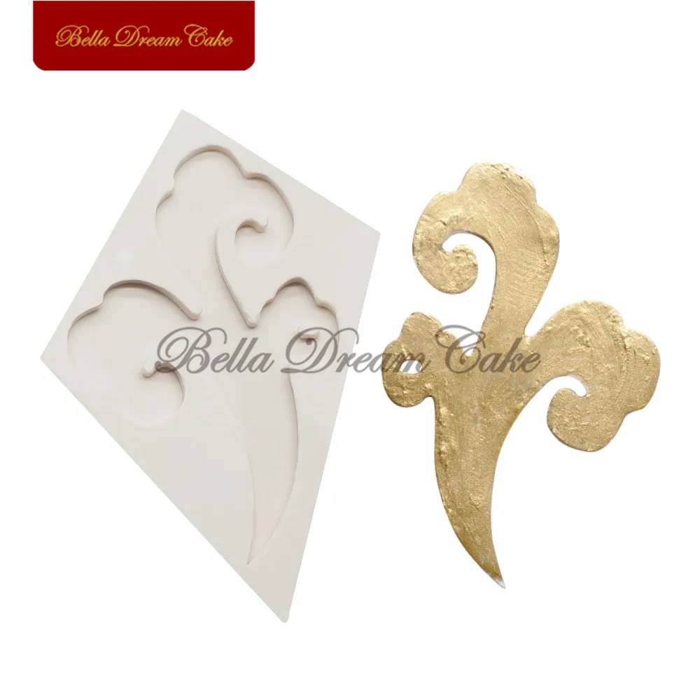 Силиконовая форма в виде облака формы для помадки торта инструменты украшения
