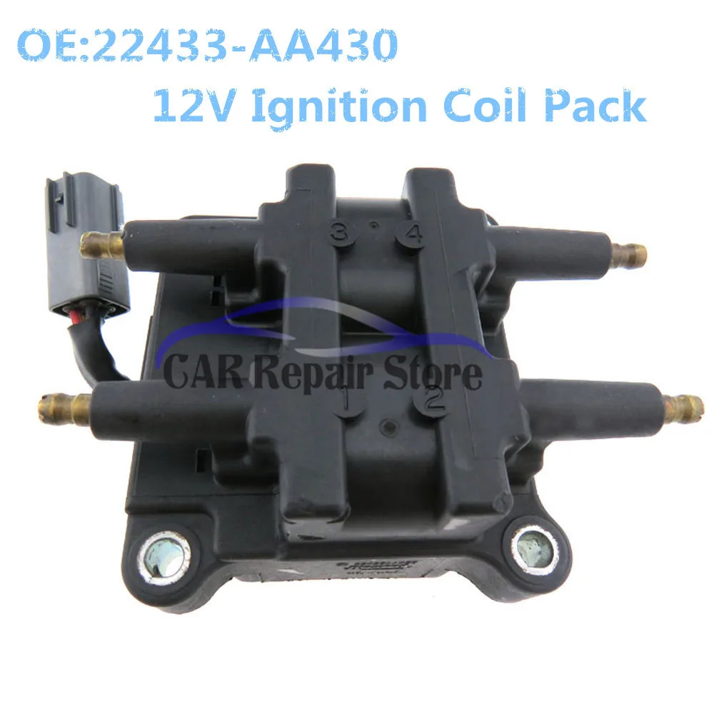 Комплект катушек зажигания Auot для Subaru Impreza Forester Legacy 2 0 л turbo FH0161 FHO161 12 В 22433 AA430 22433AA430