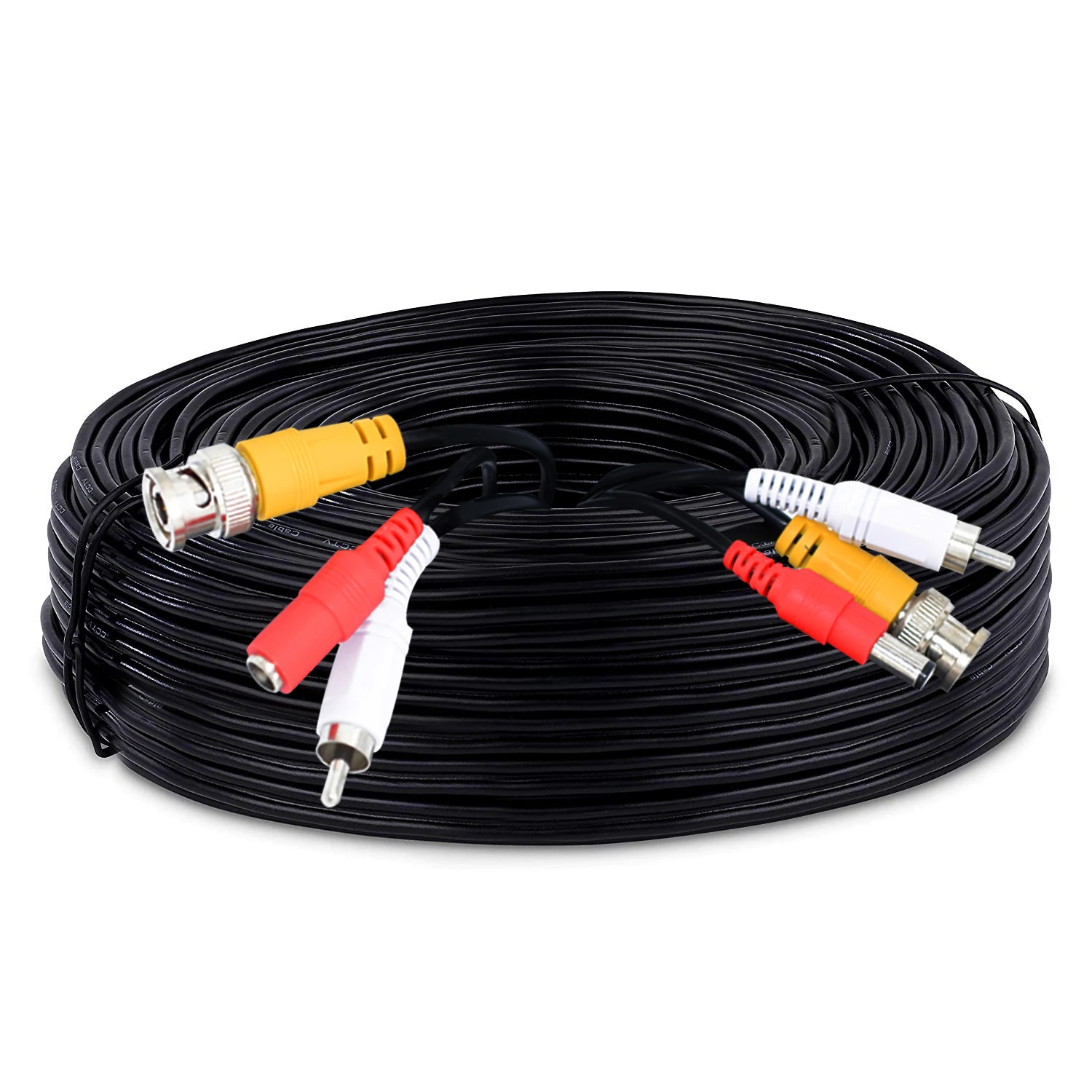 Кабель BNC cableVideo 5 м 10 20 30 40 50 для аналоговых AHD CCTV камер видеонаблюдения комплект