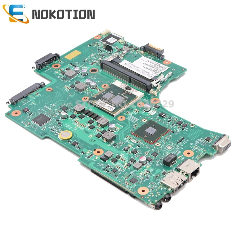 NOKOTION материнская плата для ноутбука Toshiba Satellite L650 HM55 DDR3 1310A2332403 v00021890 6050A2332401-MB-A03 основная плата