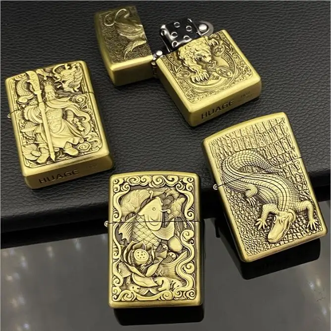 Креативный рельефный шлифовальный круг бронзового цвета в стиле ретро