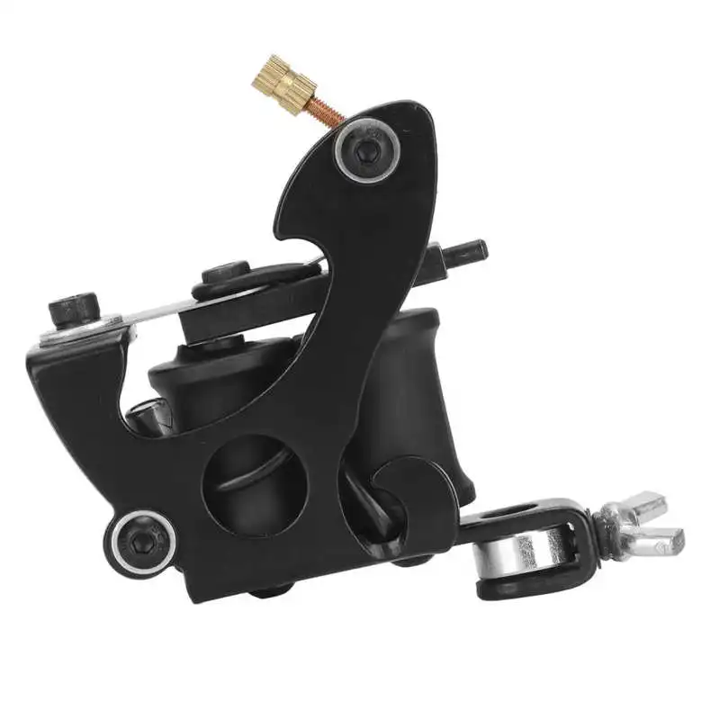 8 Wraps Tattoo Coil Machine Kit Longer Copper Wire Precise Tattoos 90‑265V Power Supply with Black Practice | Красота и здоровье