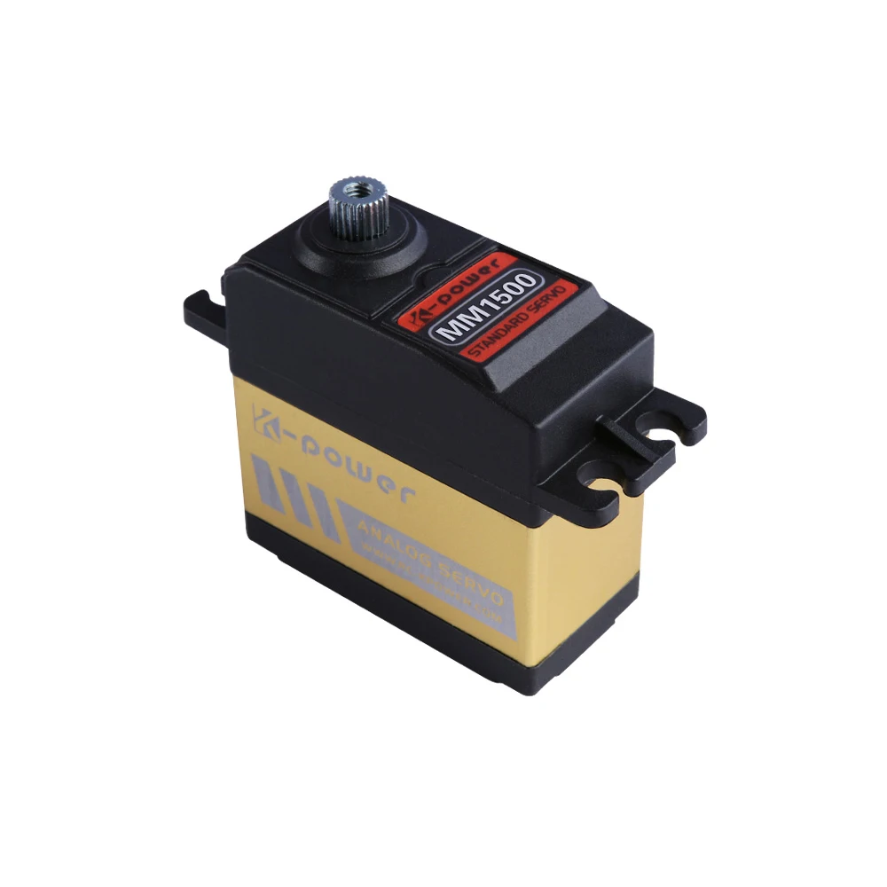 

Металлический сервопривод K-power MM1500 с высоким крутящим моментом 15 кг на радиоуправляемых моделях масштаба 1/8 1/10