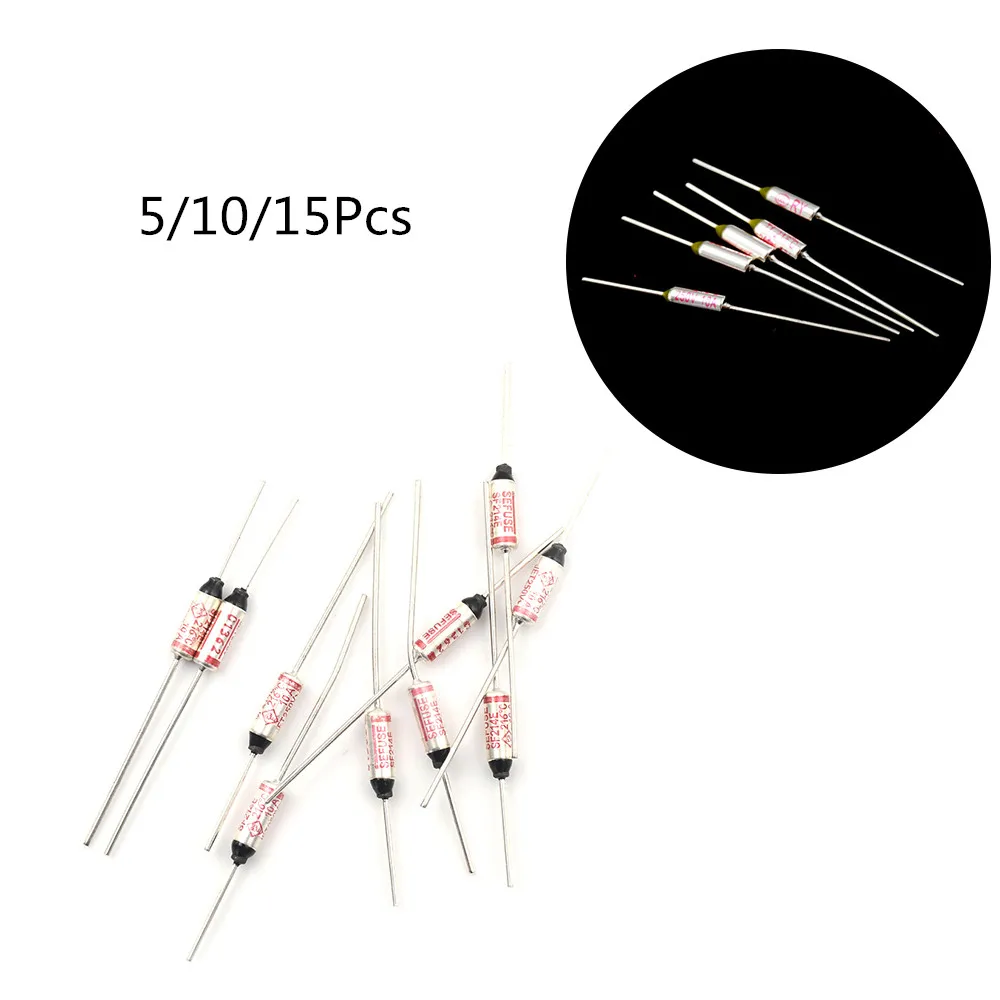 

5/10/15 шт., термопредохранители SF214E, 216 C, 216 градусов, 10 А, 250 В