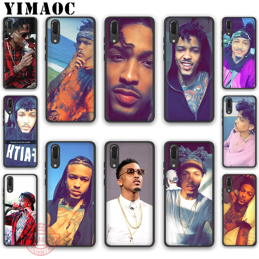 Мягкий силиконовый чехол YIMAOC August Alsina для Huawei P30 P20 Pro P10 P9 P8 Lite 2017 2018 2019 | Мобильные