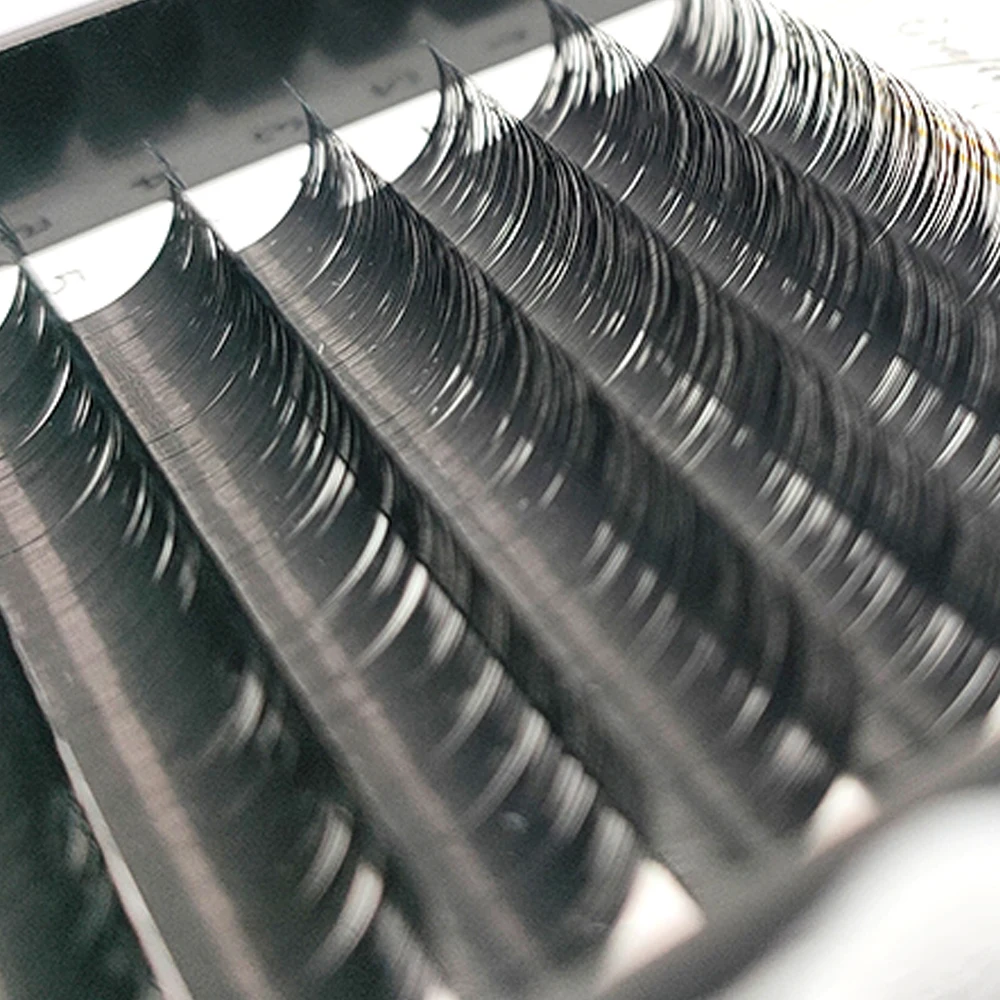 Новинка 10 коробок русские объемные ресницы C D Curl 8-18 мм шелковые норковые оптовая