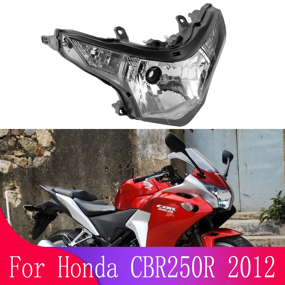 

CBR 250R аксессуары для мотоциклов Cafe Racer светильник ЛОБНЫЙ Фонарь налобный фонарь налсветильник ный фонарь для Honda CBR250R CBR 250 R 2012