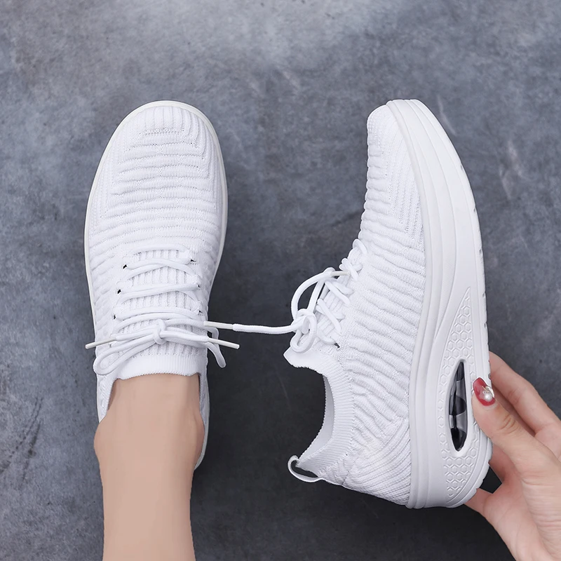 Горячая Tenis Feminino Для женщин теннисные туфли Теннисные Мокасины на платформе
