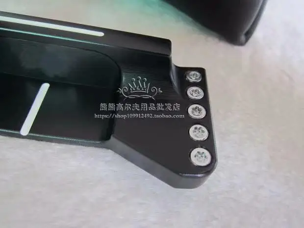 Клюшки для гольфа MUSTANG черный клюшка Putter32/33/34/35/36 дюймов с клюшки Сталь ручка