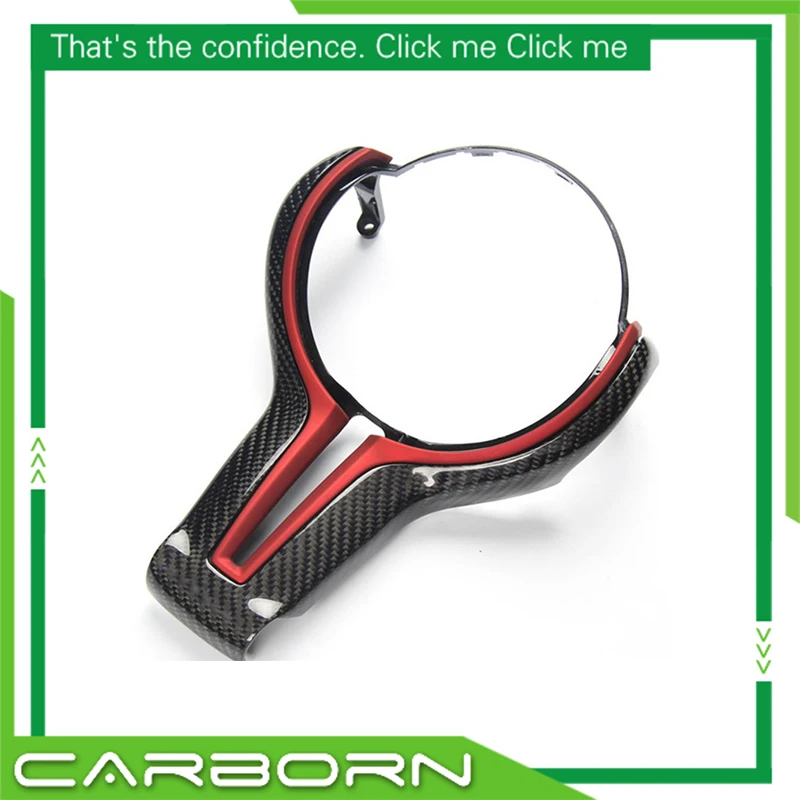 Сменная накладка на руль из АБС/углеродного волокна для BMW серии M F80 F82 F10 F06 F12 F13 F15