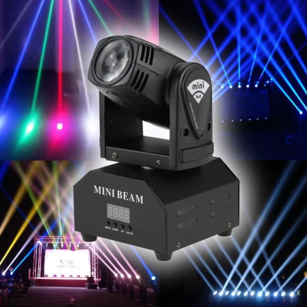 Mini 10W moving head light stage effect light spotlight beam moving head light new design DJ disco party