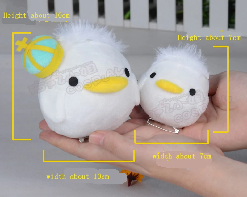 1 пара Love Live! Плюшевая игрушка с героями мультфильмов кукла птица