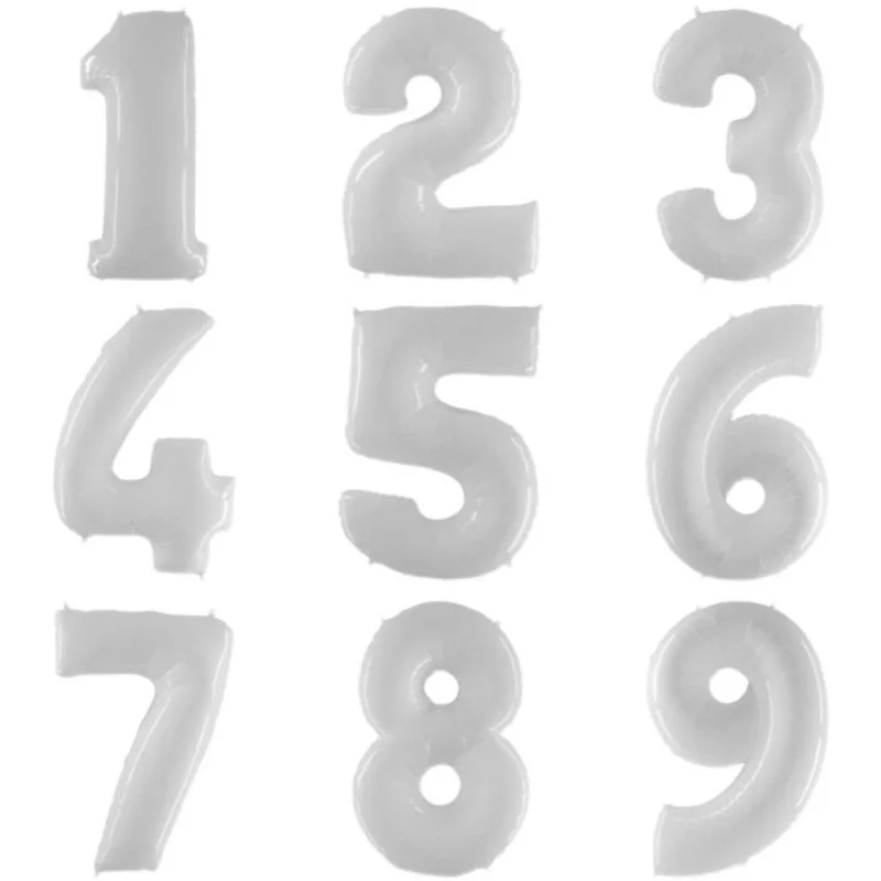 33 шт. на день рождения авокадо зеленый подставка для воздушных шаров белый цифры