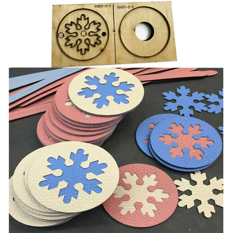 

Japan Steel Blade Rule Die Cut Steel Punch Snowflake Cup Pad Mat Cutting Mold Wood Dies for Leather Cutter for Leather Crafts