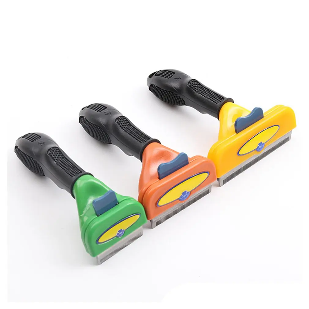 

Comfortable Pet Hair Removal Comb Cats Dog Grooming Comb Puppy Hair Deshedding Trimmer Combs Pets Grooming Tools