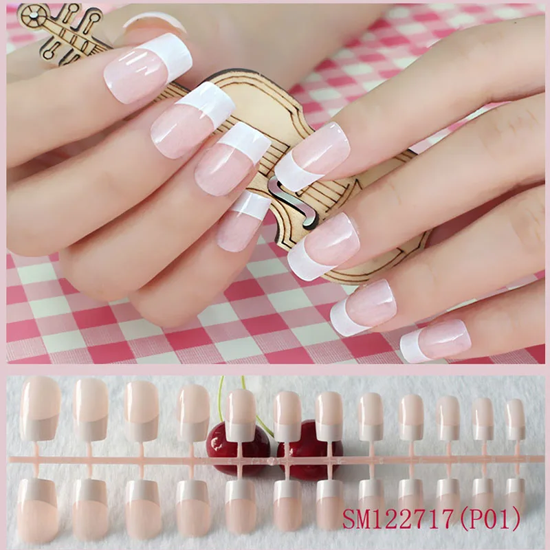 24 шт./компл. поддельные накладные ногти Топы отделка Для летних вечеринок для
