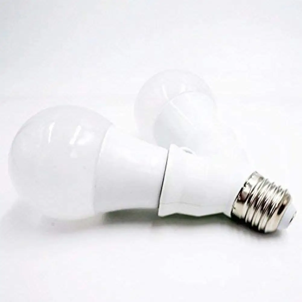 

1Pcs White Color Fireproof Material Converter Socket Bulb E27 Lamp Conversion Light Holder To Converter E27 2 Base G4R6
