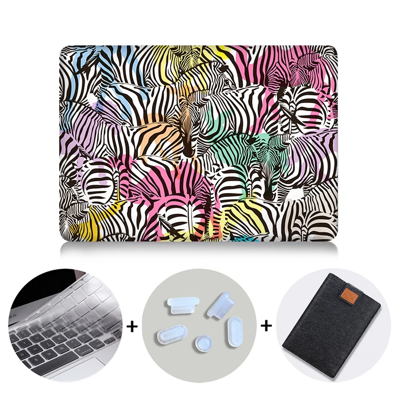 MTT чехол для ноутбука Apple Macbook Air Pro retina 11 12 13 15 дюймов с сенсорной панелью Жесткий Чехол сумка для ноутбука A1706 A1466 A1532 - Цвет: MB02