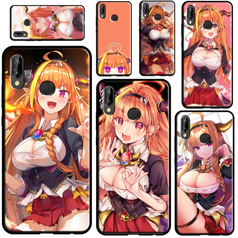 

Hololive Kiryuu COCO Anime For Huawei P40 Lite P20 P30 Pro Mate 20 P Smart Z 2019 Nova 5T Case For Honor 50 8X 9X 10i