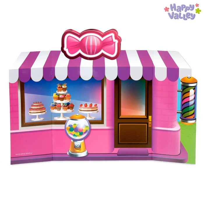 Magnetic set with doll background and stickers &quotSweet Pie" Gifts Hobbies Baby Kids Birthday Toys for children Game Room Games Puzzles |