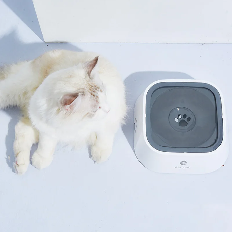 

0.75ML Dog Cat Water Slow Water Feeder Fountain Anti Overflow Automatic Drinking Puppy Medium Dog Water Bowl