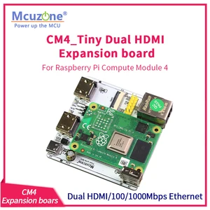 rpi cm4_tiny expansion board dual hdmigiga ethernetcamerausbraspberry pi compute module 4 tv kodi player kali ubuntu free global shipping