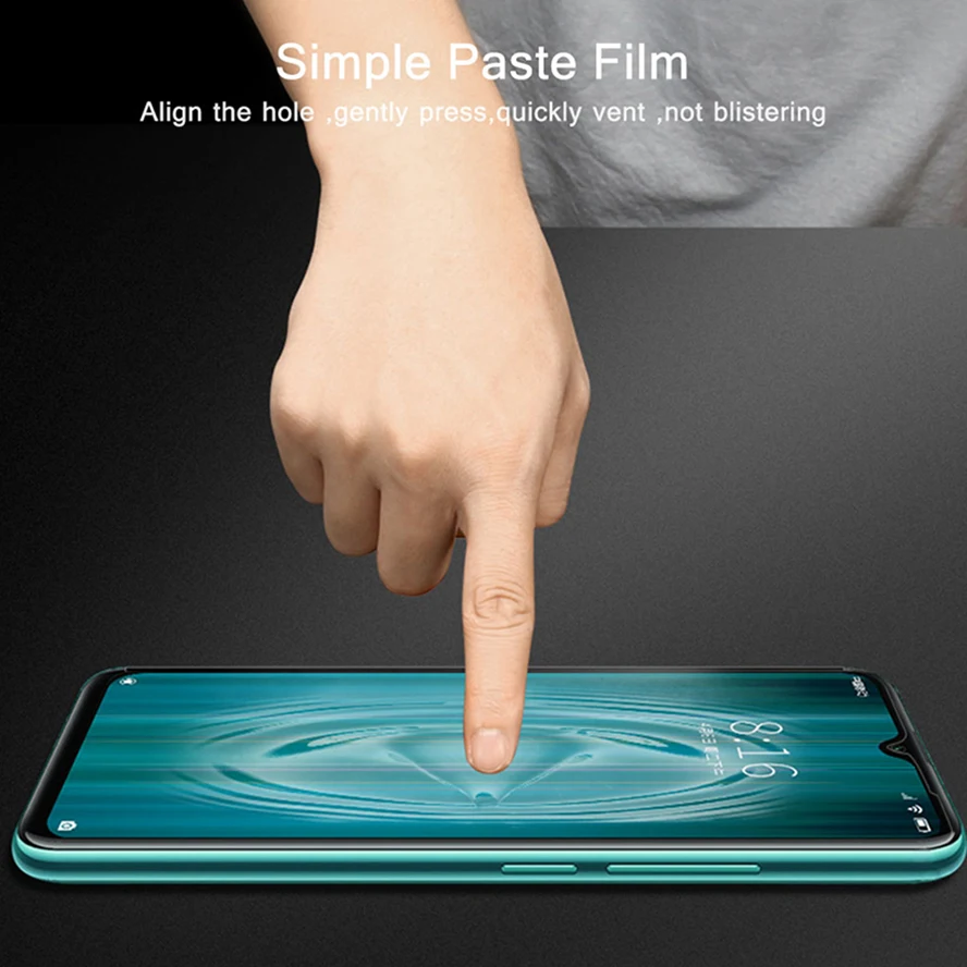 2 шт Полное покрытие из закаленного стекла для Xiaomi Redmi Note 8 Pro Защитное стекло