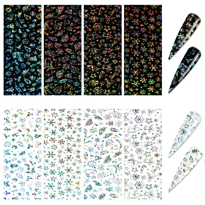 

10 шт., декоративные наклейки для ногтей