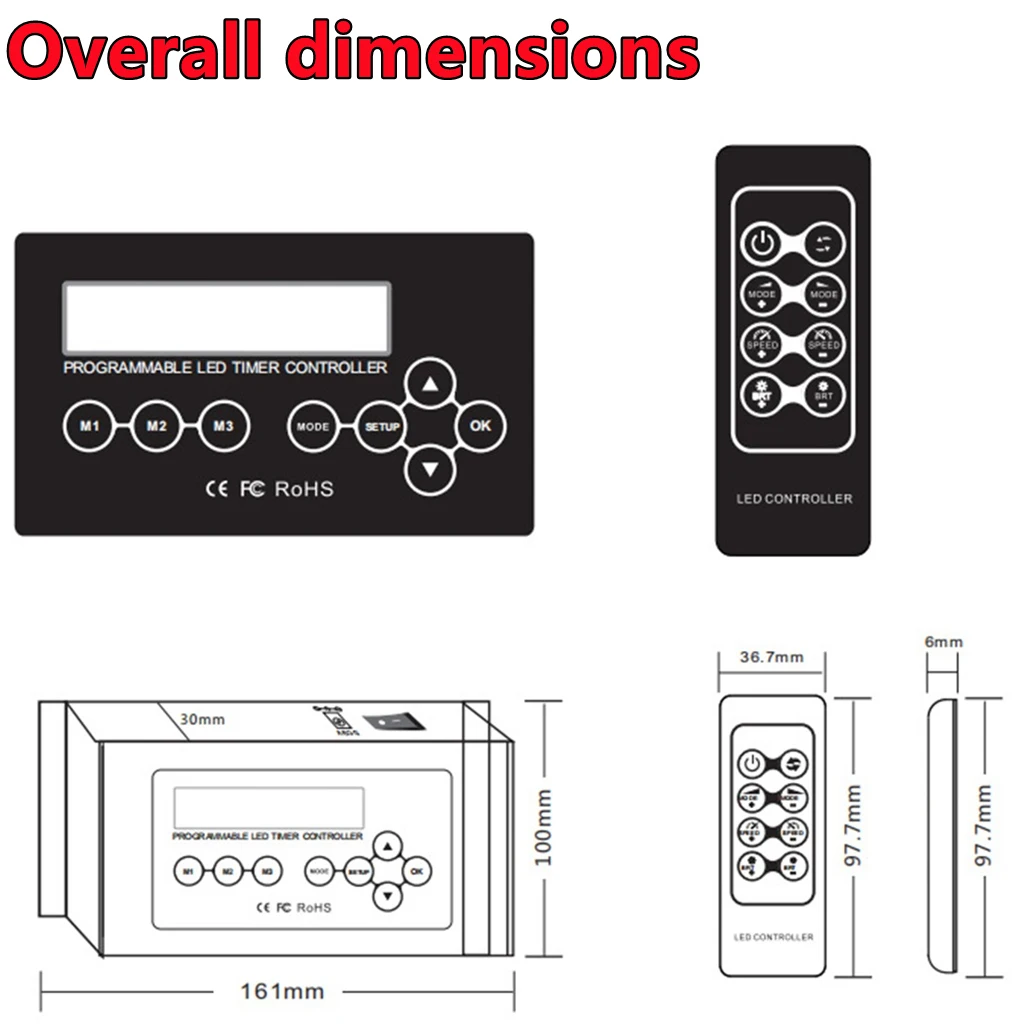 Цифровой многократный мастер-контроллер X 512 контроллер сигнала DMX512 ЖК-дисплей