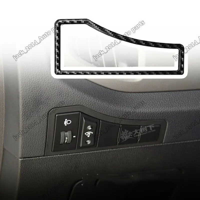 

Углеродное волокно большой переключатель лампы контроллер ручка отделка Подходит для Kia Sportage R 2011 2012 2013 2014 2015