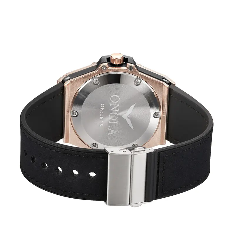 

Luxury Gold Watch Men Diamond Leather Dress Fashion Watches Men Wristwatch Relogio Masculino