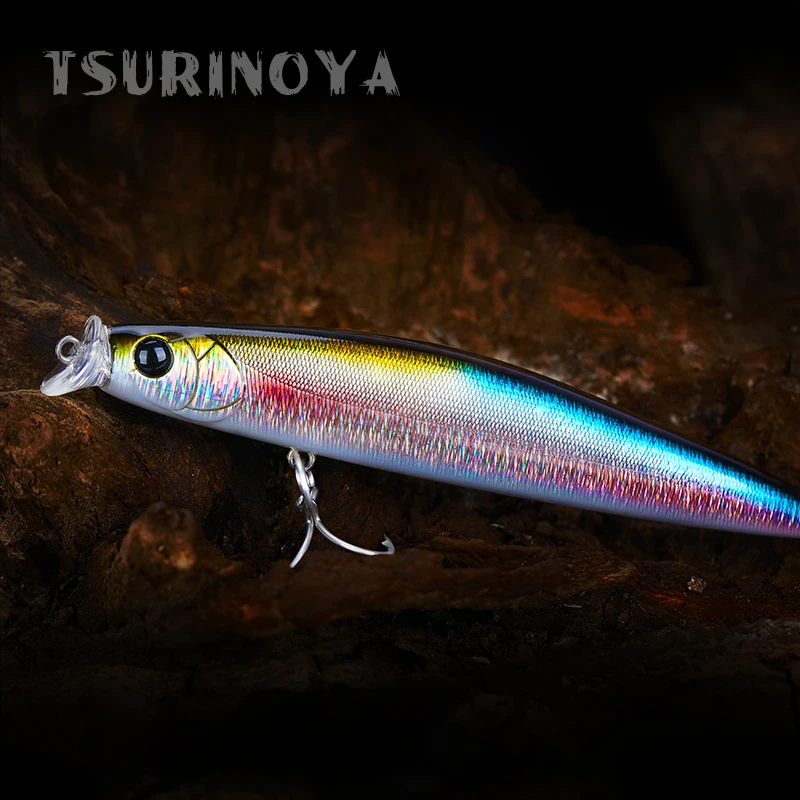 Приманка для рыбалки TSURINOYA DW81 HUNTER 110SR 110 мм 15 5 г водных плавучих блесна Джеркбейт